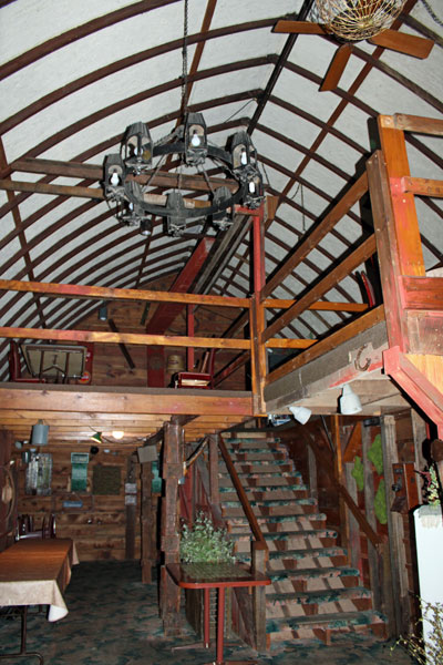 stairs and attic