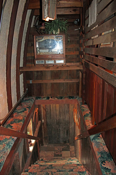 staircase back down to the first floor