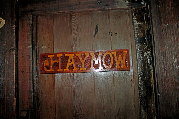 Hay Mow door