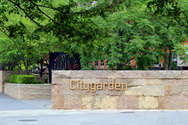 Citygarden sign
