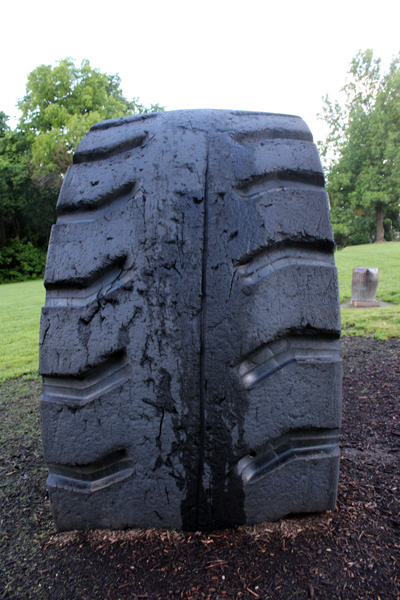 a real big tire