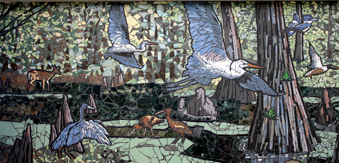 Cypress Swamp mural
