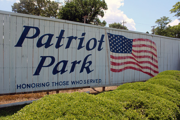 Patriot Park fence