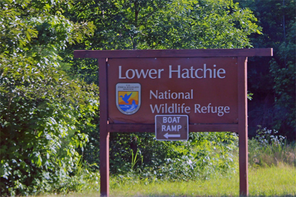 Lower Hatchie sign