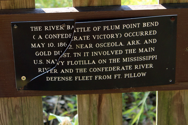 river battle sign