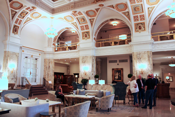 Hermitage Hotel lobby