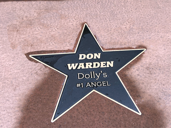 Don Warden - Dolly's angel sign