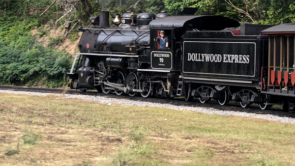 Dollywood Express train 