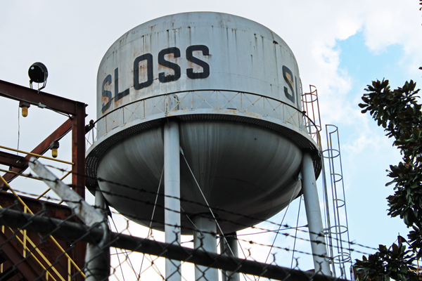 Sloss Water Tower - side 1