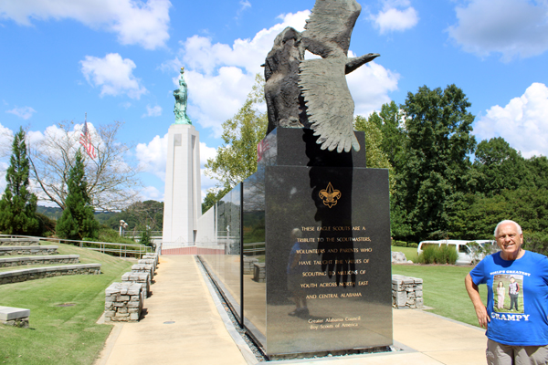 Distinguished Eagle Scout Memorial and Lee Duquette