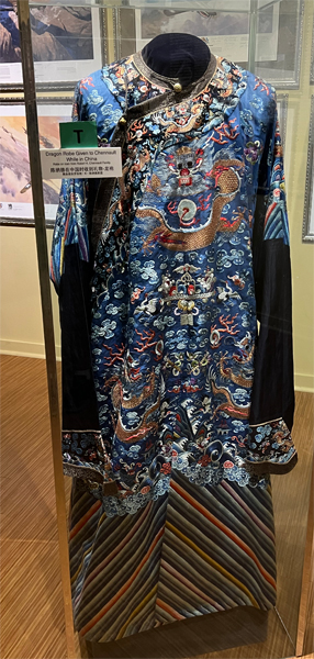 ornamental honor gown