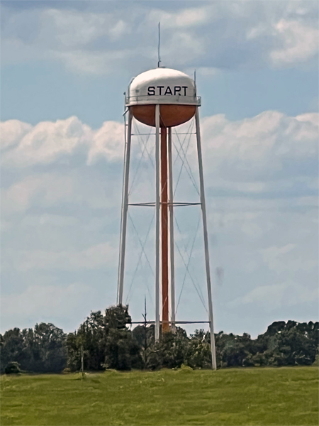Start water tower