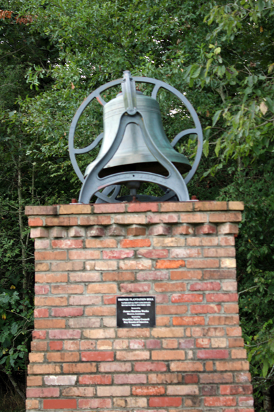 a bell at Black Bayou Park