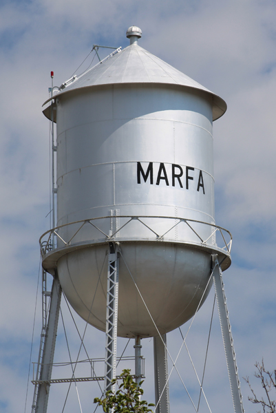 Marfa water tower
