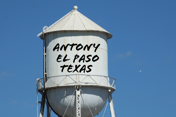 Anthony - El Paso county water tower