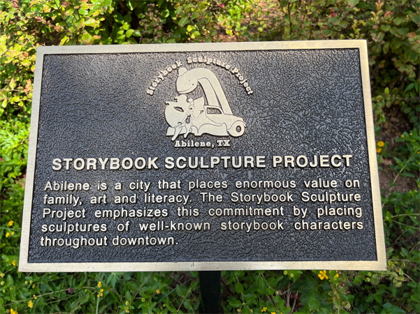 sign - Storybook Sculpture Project