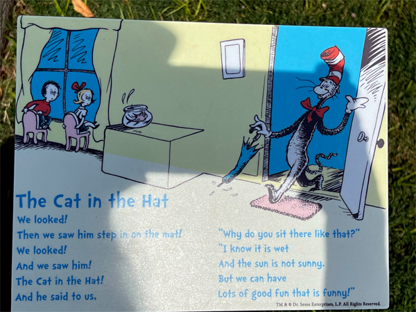 The Cat in the Hat sign