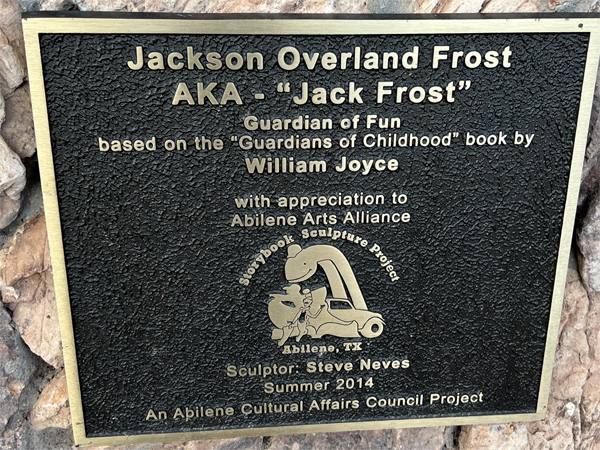 Jack Frost sign