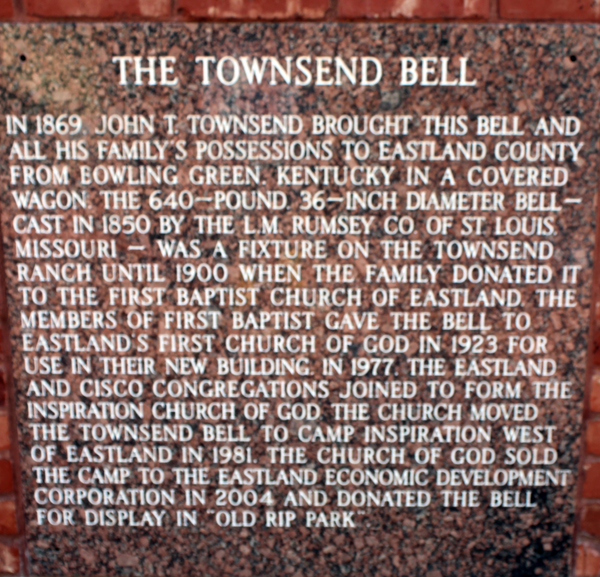The Townsend Bell sign