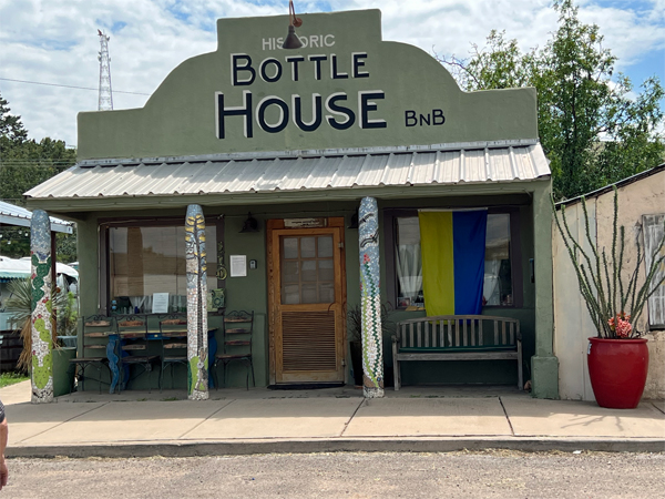 historic Bottle House BNB in Alpine TX
