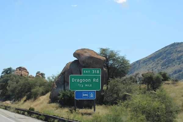 sign for Dragooin Road