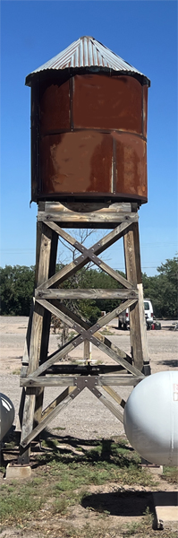 old water tank