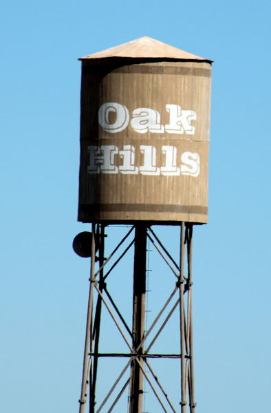 Oak Hills water tower