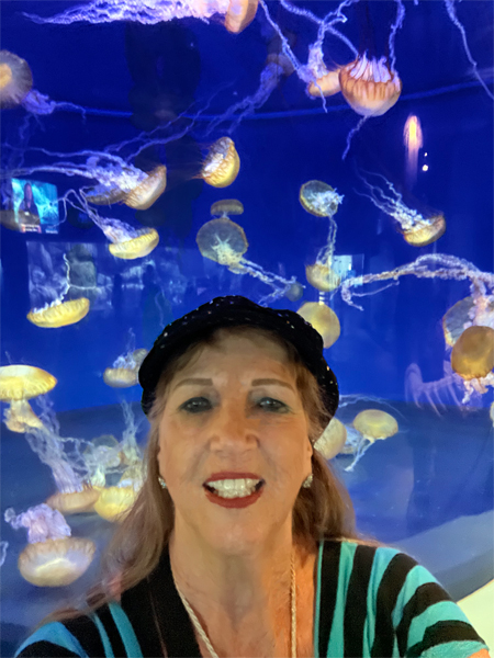 Karen Duquette and sea jellies