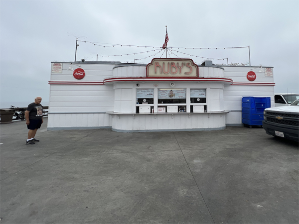 Ruby's Diner on Balbnoa Peir and Lee Duquette
