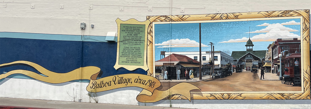 Balboa Village mural