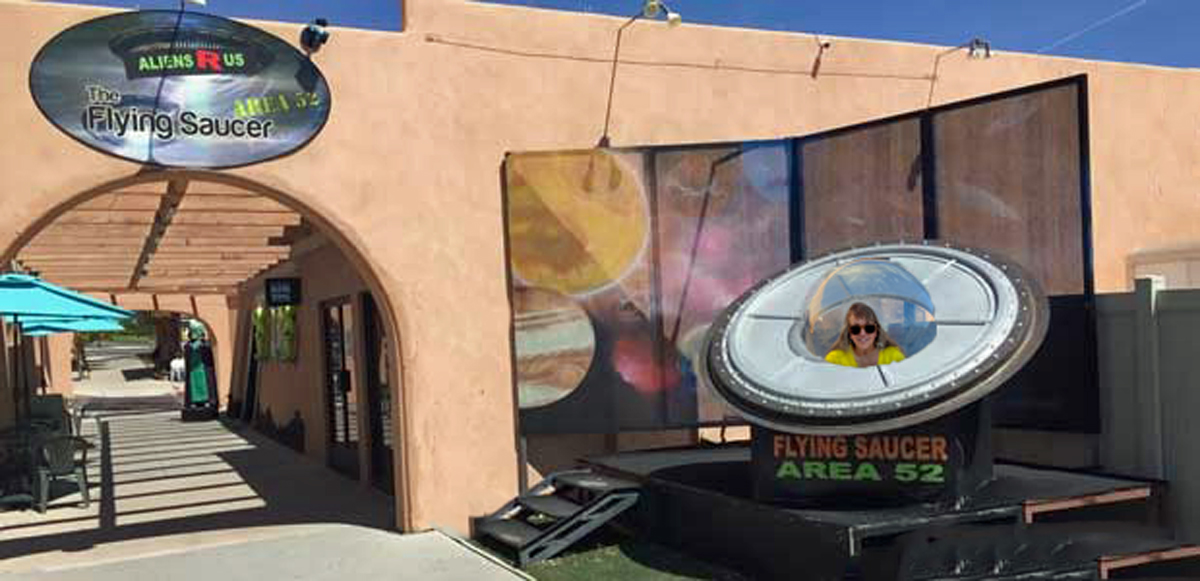 The Flying Saucer and Karen Duquette