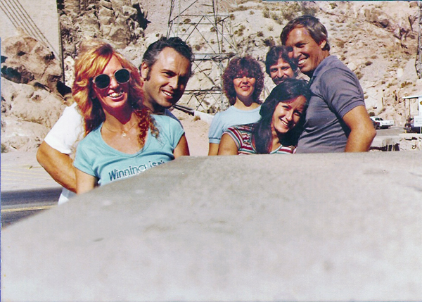 Friends at Hoover Dam 1993