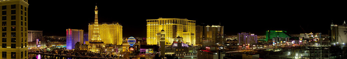 Las Vegas ttip at night