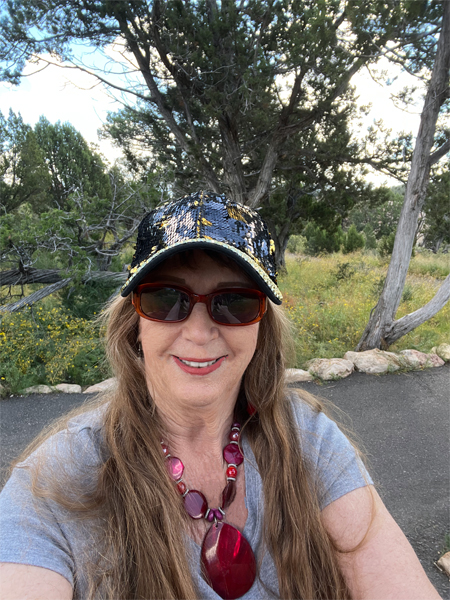 Karen Duquette at Walnut Canyon National Monument