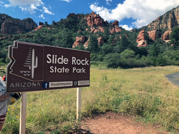 Slide Roack State Park sign