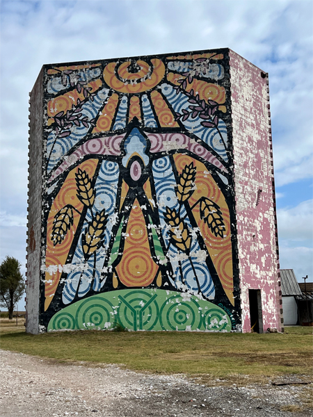 Guardian of the Mother Road mural