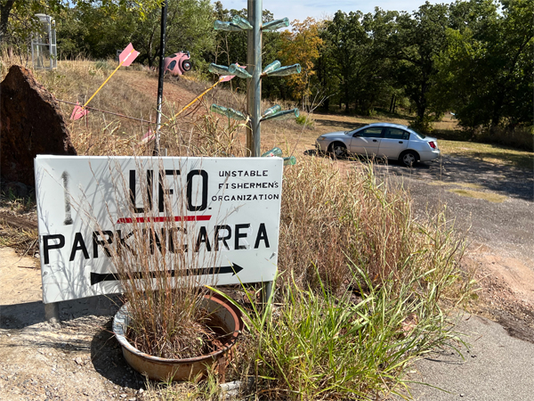 UFO parking area