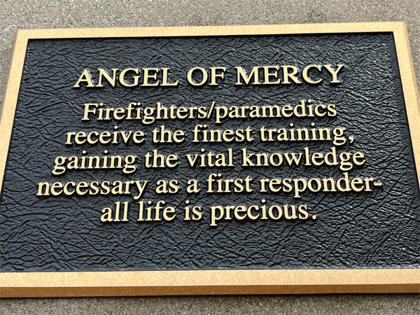 Angel of Mercy sign
