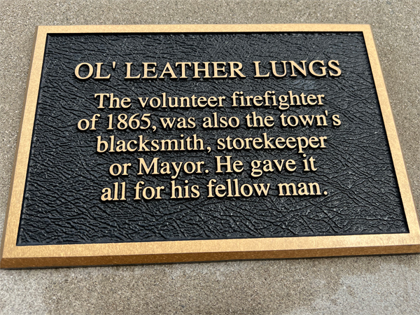 Ol Leather Lungs sign