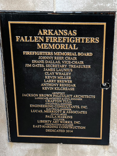 Arkansas Fallen Firefighters' Memorial Board Members