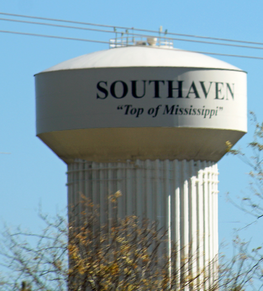 Southaven water tower