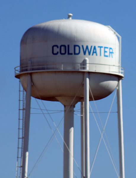 Coldwater water tower
