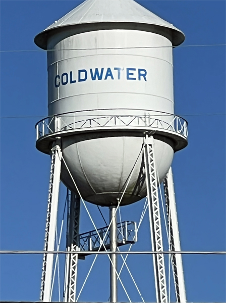 Coldwater water towe