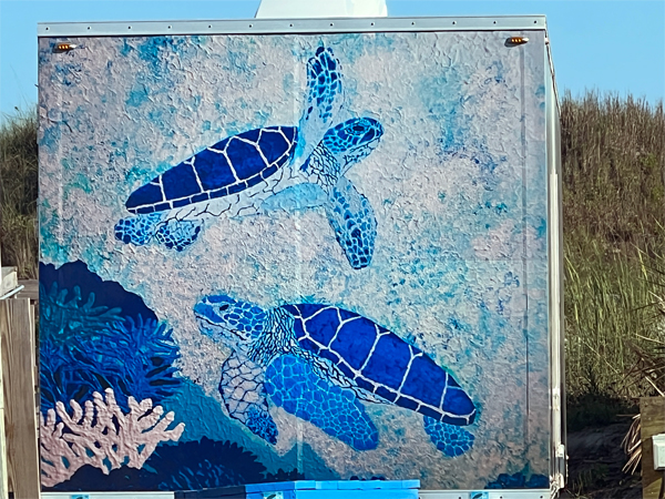 sea turtle Painting