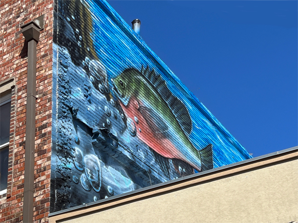 mural on a building