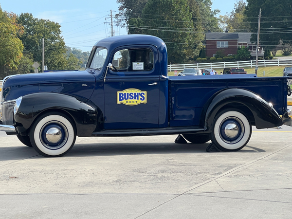 Bush's 1940 pickup truck
