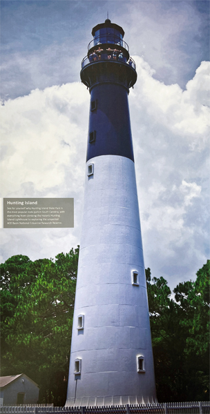 Huinting Island Lighthouse poster