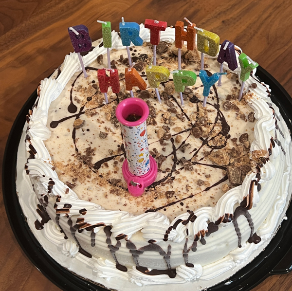 ice cream birthday cake
