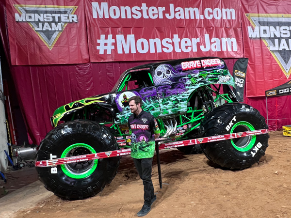 Weston Anderson and Grave Digger