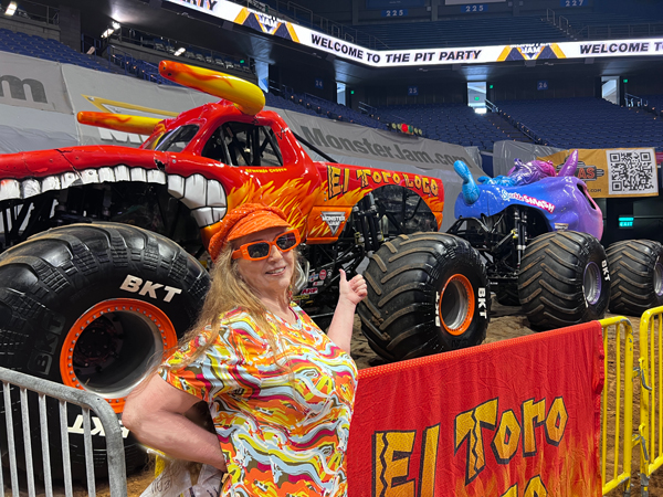 Karen Duquette and The El Toro Loco Monster Truck